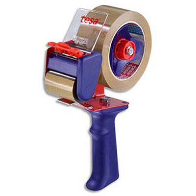 DEVIDOIR AVEC FREIN TESA 6300 - POUR ROULEAUX ADHESIFS D'EMBALLAGE 100M OU 66M