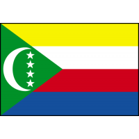 DRAPEAU COMORES : DIMENSIONS - 100 X 150 CM