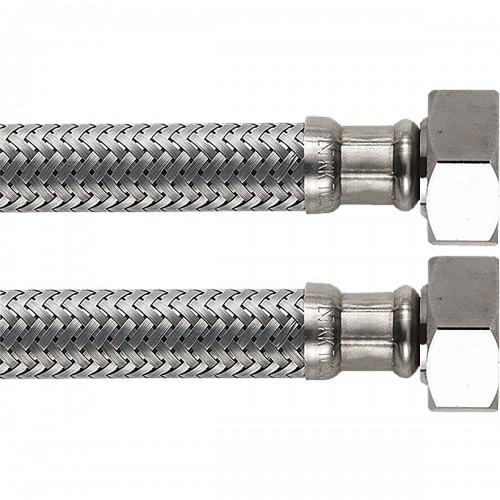 FLEXIBLE - FEMELLE/FEMELLE - FILETE - 300MM / 20X27 DN13 BOUTTÉ