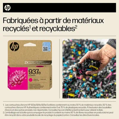 HP 937e Cartouche dencre authentique Magenta EvoMore_0