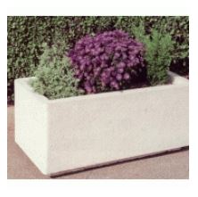 Jardinière rectangulaire en béton - différentes dimensions - 3 finitions disponibles_0