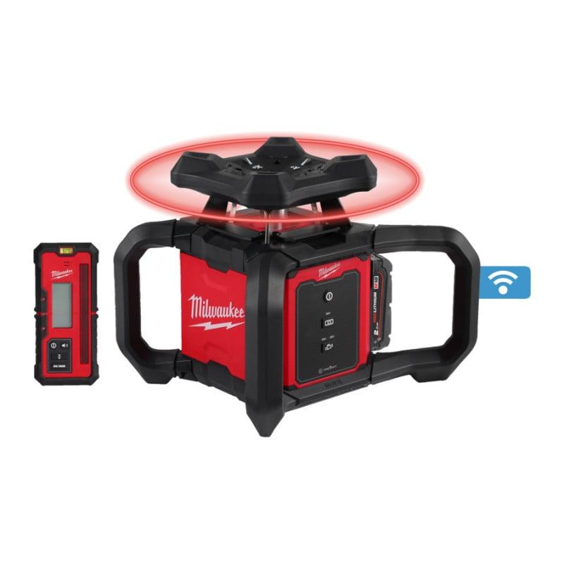 M18 laser rotatif one-key rouge horizontal 600 m m18 rloh600-201c MILWAUKEE | 4933493191_0