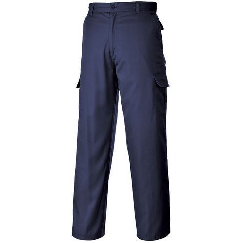 PANTALON DE TRAVAIL COMBAT LONG C701 BLEU FONCÉ 30 - PORTWEST