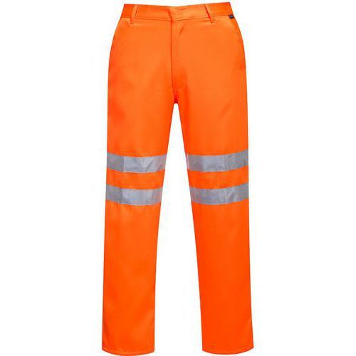 PANTALON HAUTE-VISIBILITÉ RT45 ORANGE S - PORTWEST