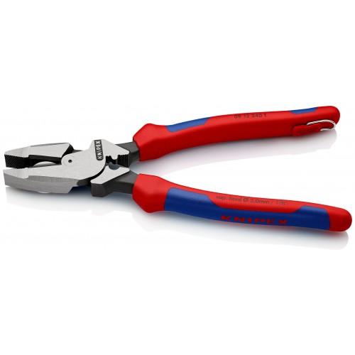 PINCE UNIVERSELLE - TYPE AMÉRICAINE - AVEC OEILLET ANTI-CHUTE - GAINÉE BI-MATIÈRE KNIPEX