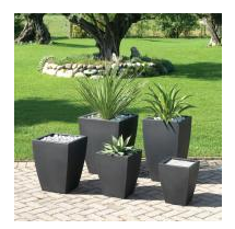 Pot de fleur Veneto - différentes tailles et couleurs disponibles - Références VE36, VE41, VE50, VE65, VE61, VEF60, VEF70, VEF80, VEC80_0