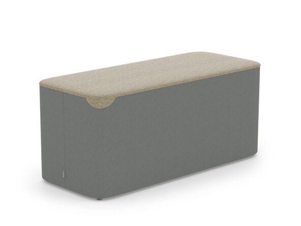 Pouf rectangulaire Ilun Sokoa L100 cm personnalisable_0