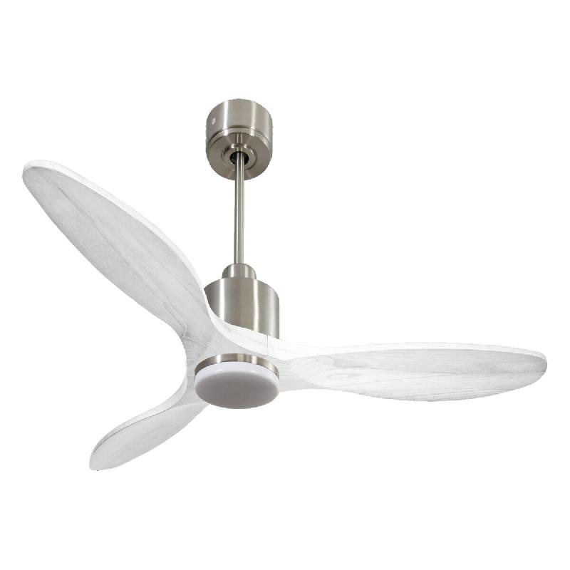 PURLINE Ventilateur de plafond Réversible  Thermostat Dimmable Wifi Moteur à courant continu Toits en pente Télécommande Lumière à trois tons Hy_0