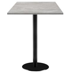 Restootab - Mange-debout 60x60cm - modèle Rome béton naturel - gris TB-ROMFF-6060M-BET.NAT_0