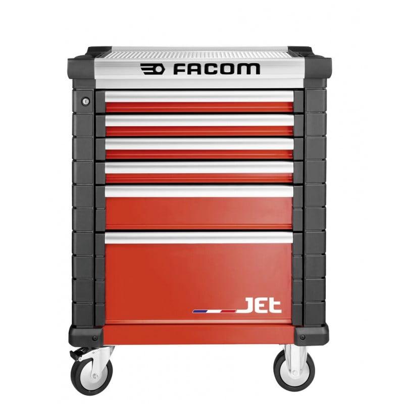 Servante d'atelier FACOM JET 6 tiroirs 3 modules par tiroir rouge - FACOM FRANCE | JET.6M3APF_0