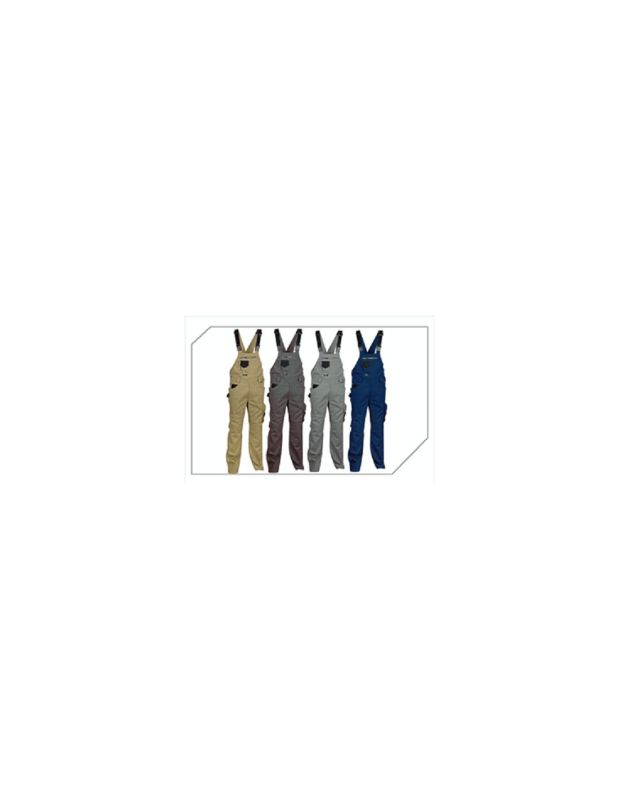 Steel - cottes de travail - soc mob - 8 poches 60 % coton 40 % polyester 245gr_0
