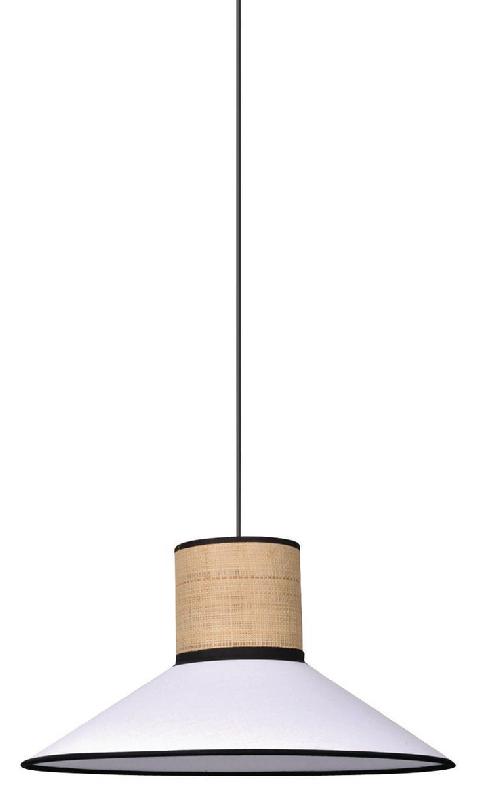 SUSPENSION PENNSY CONIQUE BI-MATIÈRE CANNAGE / BLANC - MANUTAN COLLECTIVITÉS