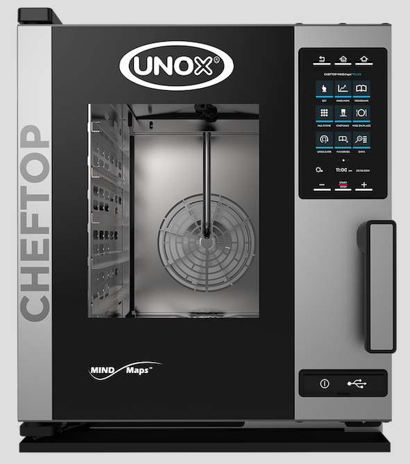 Unox - four mixte cheftop plus - 5 niveaux gn 1/1 compact_0