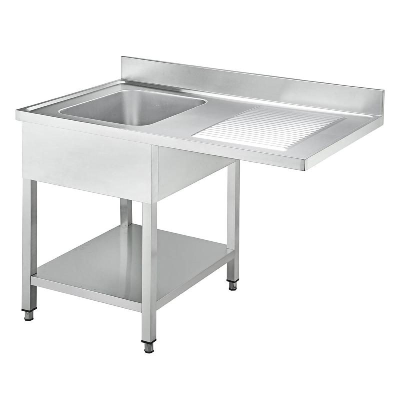 Vaiotec EASYLINE Caisson de rinçage 600 / 1 cuve à gauche L:1200 - inox 10208_0
