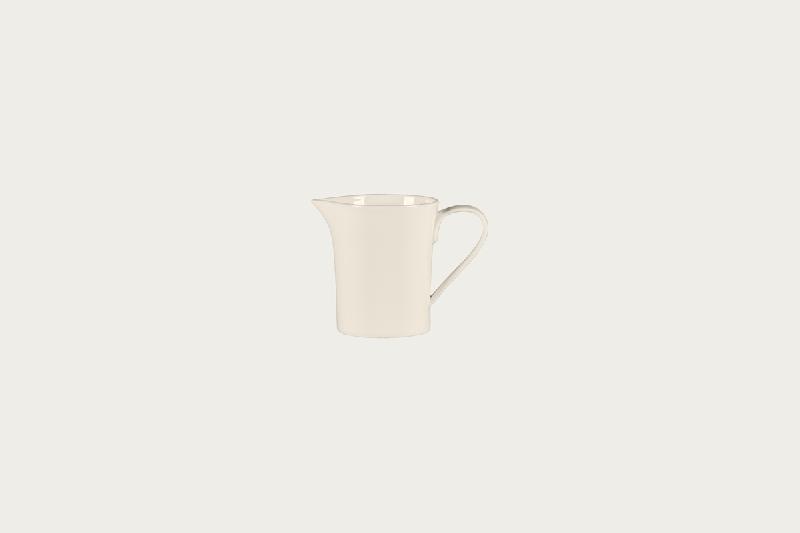 CRÉMIER ROND IVOIRE PORCELAINE Ø 8,1 CM FEDRA RAK