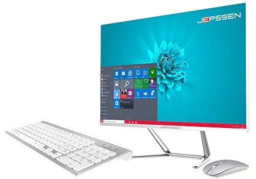 JEPSSEN ONLYONE PC MAXI i3-10100 - 8 Go RAM - SSD 256 Go M.2 - Écran 27'' LED Full HD 1080p - Blanc - Windows 10 Pro_0