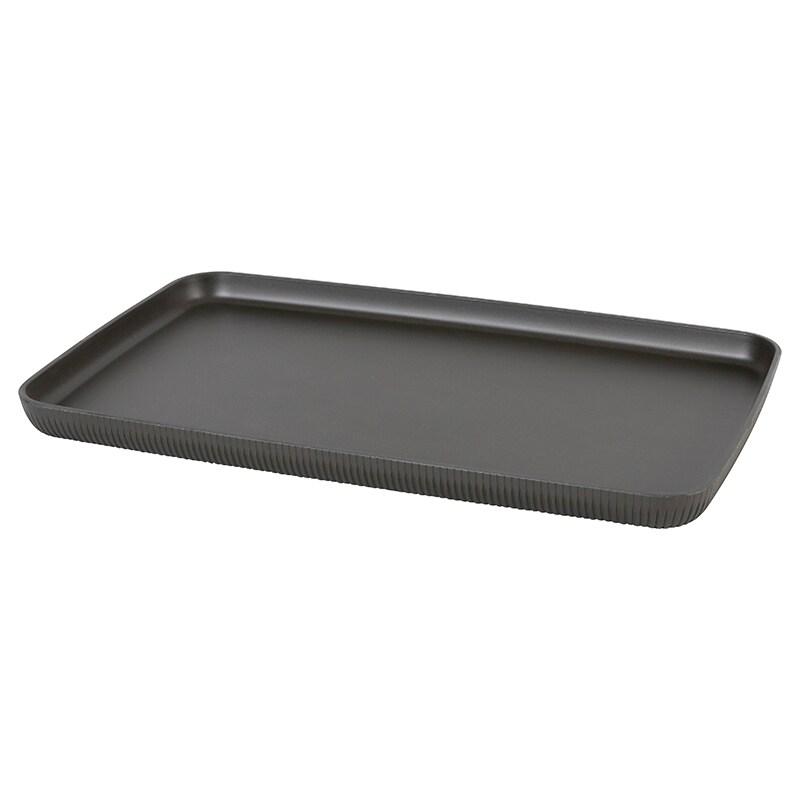 ADRIER - CC-0111-BLK - (Pack de 4 unités) - Plateau rectangulaire GN 1/1 prof. 3 cm - Noir - noir plastique CC-0111-BLK_0