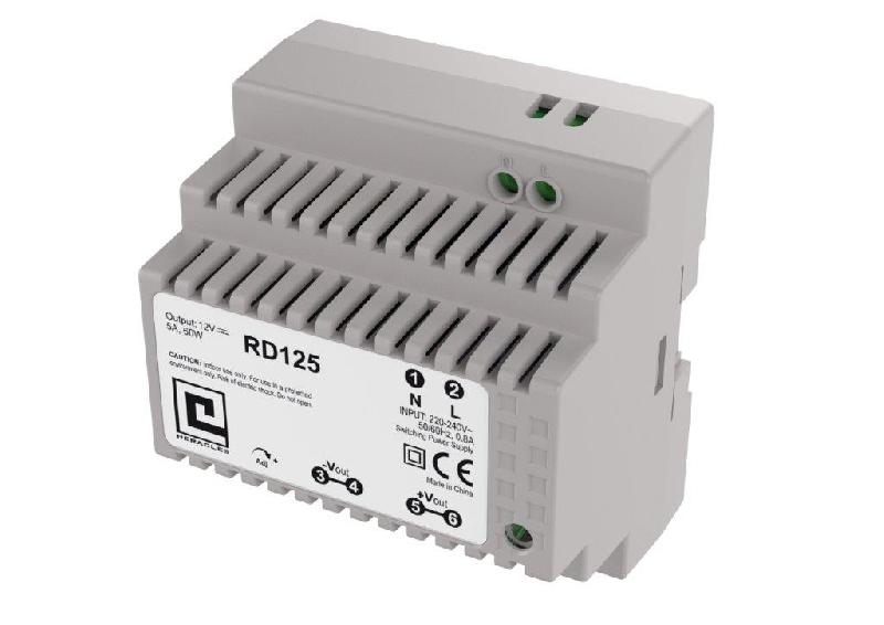 Alimentation à découpage rail din 5mod 5a 60w - HERACLES - pca-alimrd125 - 760580_0
