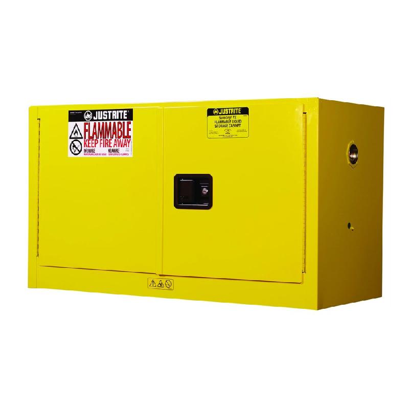 Armoire de sécurité empilable Piggyback Sure-Grip EX Justrite - 61 x 109 x 46 cm / Manuelle_0