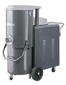 Aspirateur industriel poussière K855 - moteur triphasé 7,5 CV - cuve inox 60L - 5500W_0