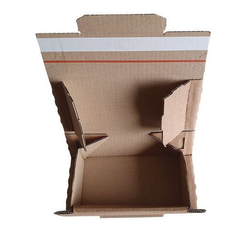 BOITE POSTALE 375X250X155 AVEC BANDE ADHÉSIVE