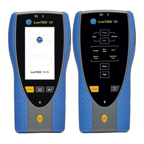 CERTIFICATEUR DE CÂBLE RÉSEAU JUSQU'À CAT 6A, CLASSE EA - 500MHZ - IDNLANTEK-IV-S-500