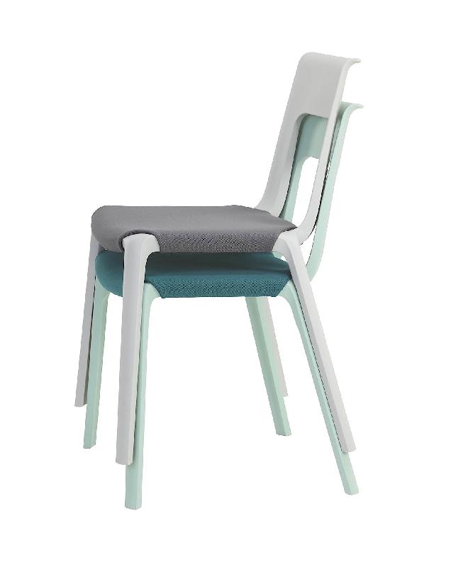 Chaise polyvalente Laia. - Gris_1