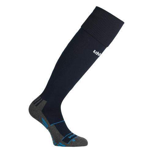 CHAUSSETTES DE FOOT - UHLSPORT - TEAM PRO BLEU MARINE/BLANC