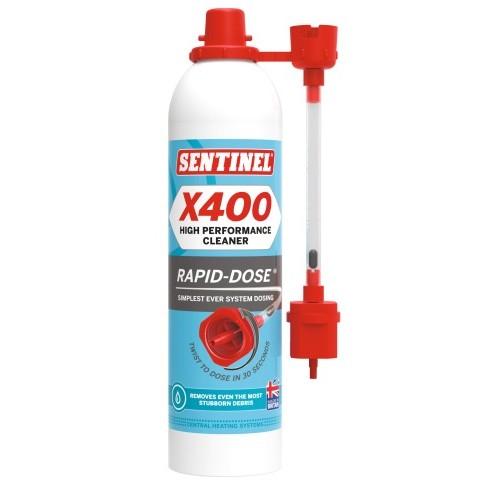 DÉSEMBOUANT - EN AÉROSOL DOSE - POUR INSTALLATIONS DE CHAUFFAGE - X400 SENTINEL
