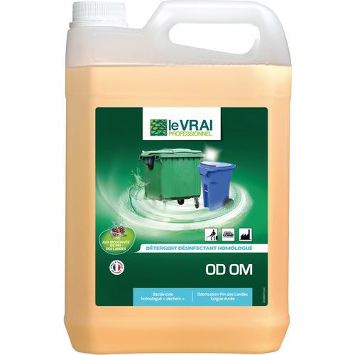 DÉTERGENT DÉSINFECTANT OD OM - 5L - LE VRAI PROFESSIONNEL