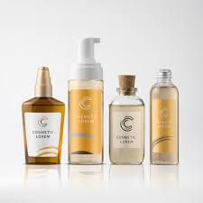 Étiquette cosmétique - pour produits d'hygiène, d'ambiance, alimentaires haut de gamme et beauté - impression haute définition_0