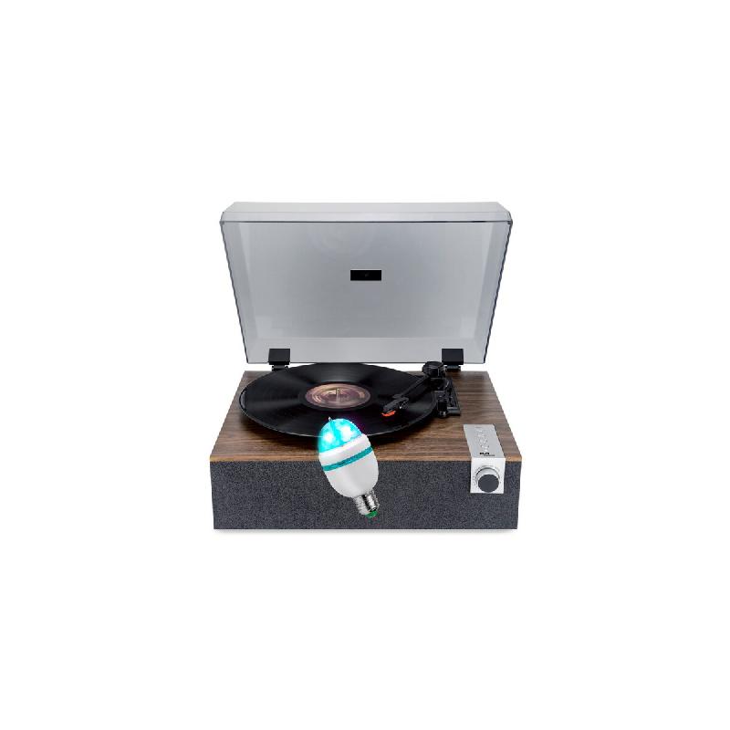 Evidence Acoustics Platine Vinyle Tourne-disque Vinyle EA WOOD Haut-parleurs intégrés 40W PMPO - 33, 45 et 78 tours - Bluetooth, DIAMS LED - 3666638_0