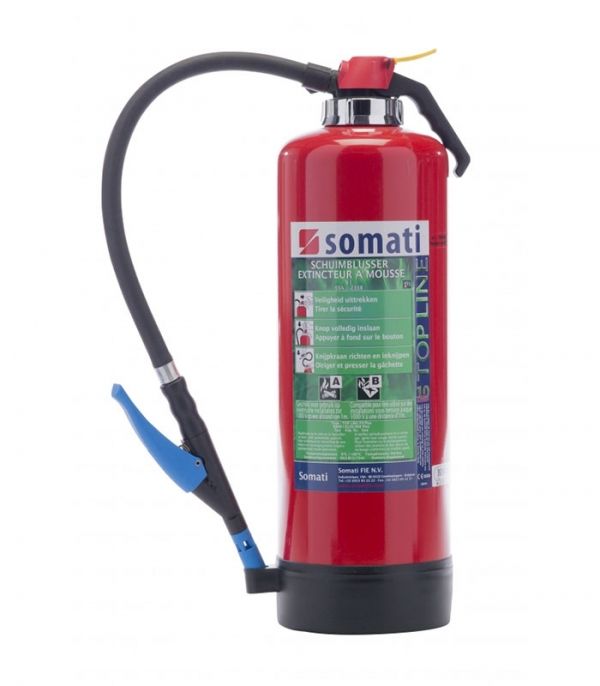Extincteur portatif à mousse Topline 9L - Somati FIE - 55A-233B, poids total 16,3 kg_0