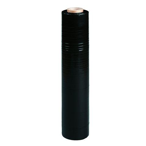 FILM EMBALLAGE ÉTIRABLE OPAQUE NOIR 17 MICRONS 300 M - CARTON DE 6 BOBINES -