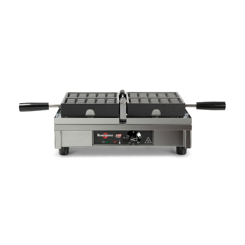 Gaufrier professionnel 3x5 Bruxelles 180° simple G/D Krampouz_0