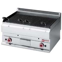 Grill pierre de lave gaz  grille de cuisson en fonte -top-     g65/gpl7t_0