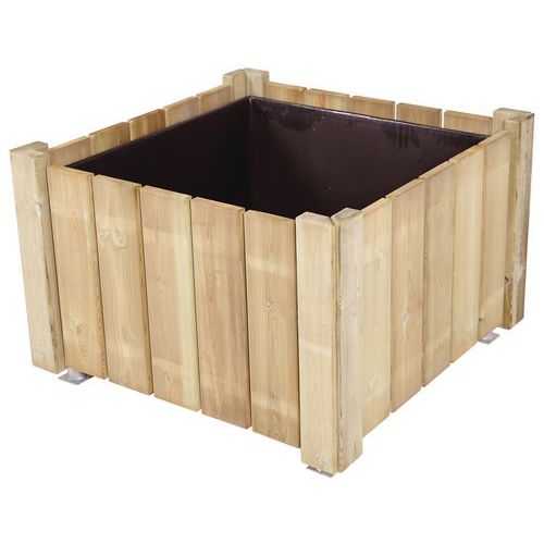 JARDINIÈRE PONT CROIX 785X785X50 CM - ROBINIER - MOBEXTAN