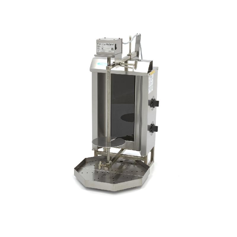 Kebab grill - 2 brûleurs - 20 kg de viande - électrique_0