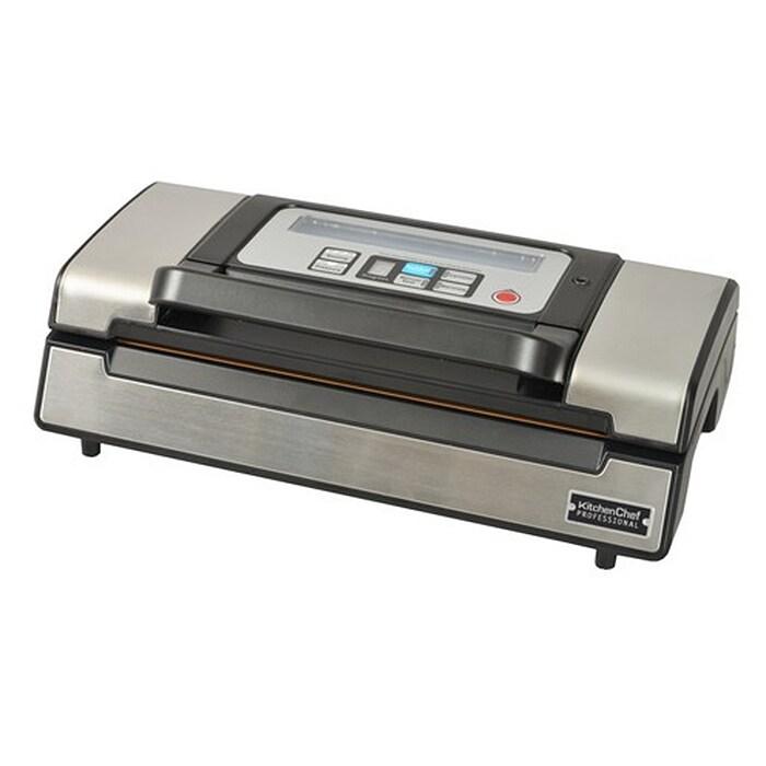 KITCHEN CHEF Appareil à Emballage Sous Vide Semi-pro + Rouleaux vs5160 - gris 3485619995614_0