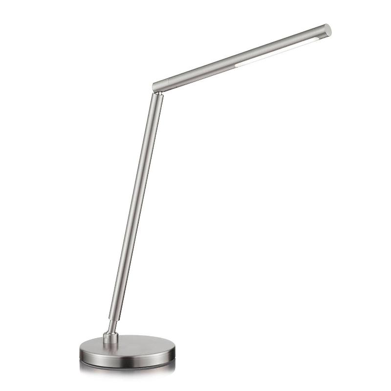 KNAPSTEIN LAMPE TABLE LED DINA-T NICKEL MAT COMMANDE GESTES