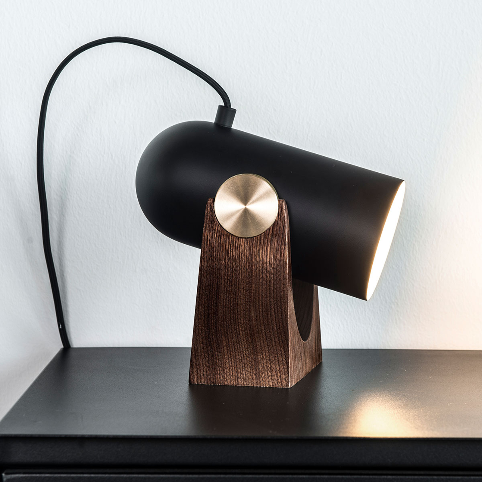 LE KLINT CARRONADE - LAMPE À POSER NOIRE