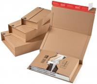 Lot de 25 étuis carton ajustables - 18 x 24 cm - carton micro-cannelure rigide - référence : 349066_0