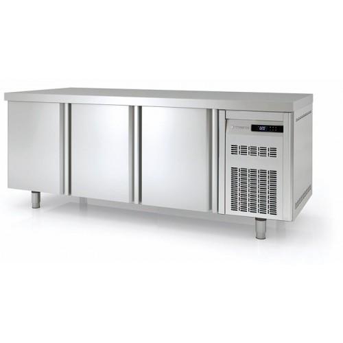 Meuble Pâtissier 800 négatif 2020mm 3 portes pleines Coreco_0