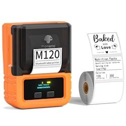 Mini Imprimante Étiquettes Bluetooth Thermique Haute Vitesse Polyvalente 200dpi YONIS - blanc 3615616968384_0