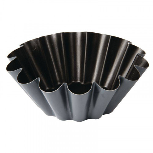 MOULE À BRIOCHE ANTI-ADHÉSIF EN INOX MATFER - 120 MM