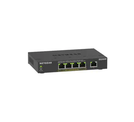 NETGEAR GS305Pv3 Non-géré Gigabit Ethernet (10/100/1000) Connexion Ethernet, supportant l'alimentati_0