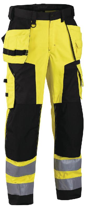PANTALON ARTISAN SOFTSHELL HAUTE VISIBILITÉ TAILLE 56 - MANUTAN COLLECTIVITÉS