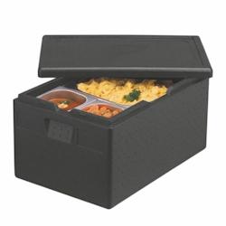 Papstar Boîte isotherme transport P.P.E. 60 cm x 40 cm x 28 cm ''Gastro-Norm 1-1'' x 4 - 15105_0