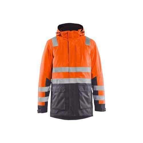 PARKA DE PROTECTION HIVER HAUTE-VISIBILITÉ COULEUR ORANGE - BLAKLADER