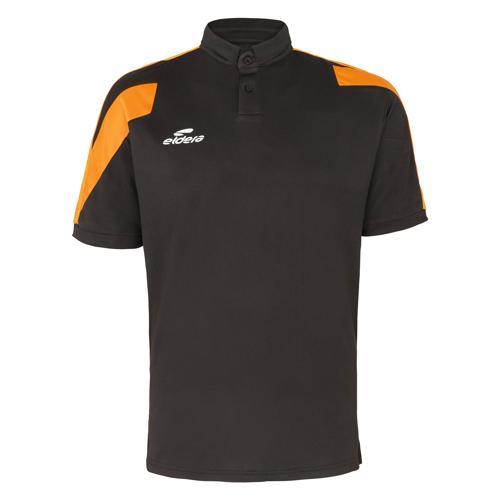 POLO ACTION - ELDERA - NOIR/ORANGE
